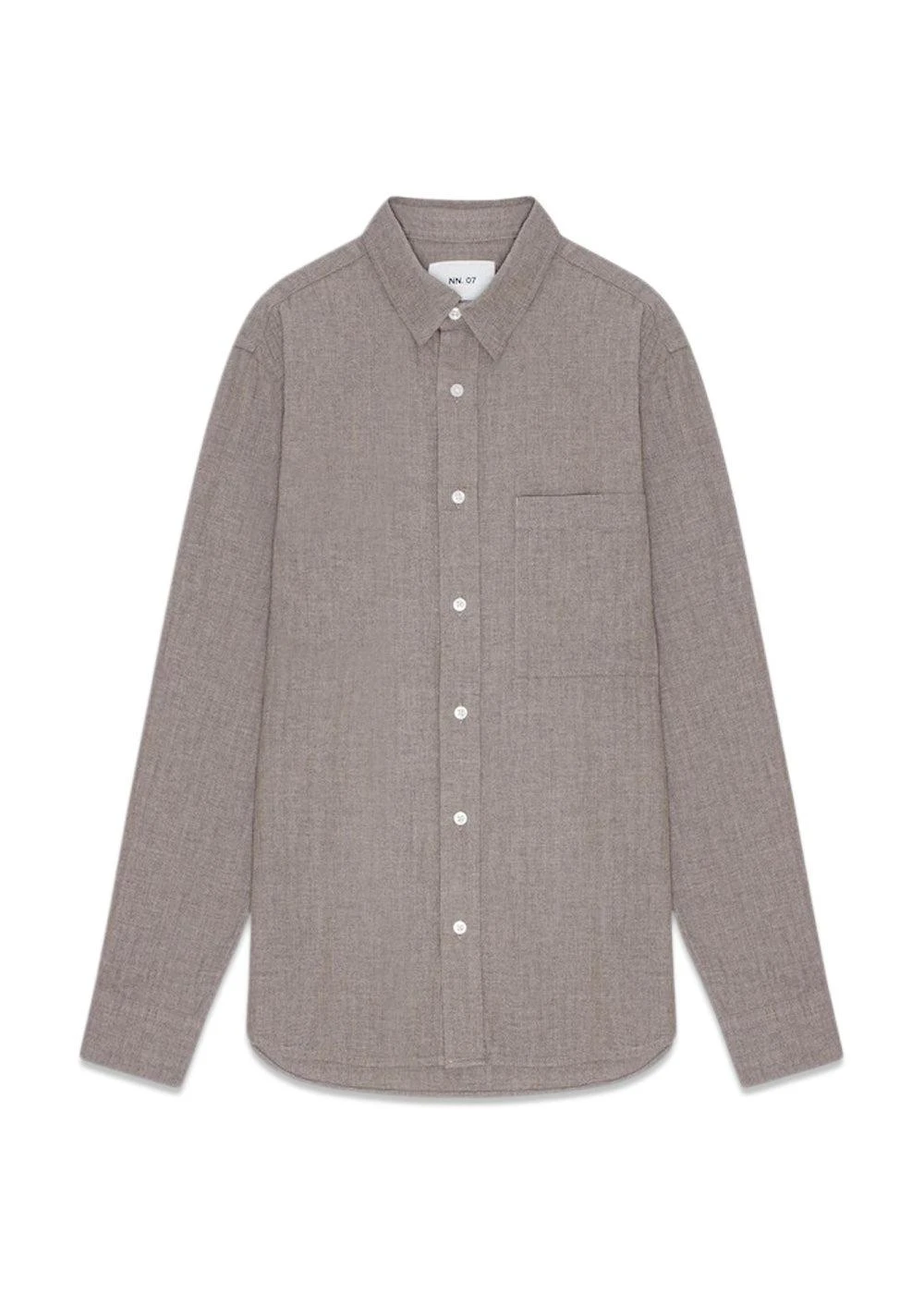 Cohen Shirt 5726 - Khaki Melange 3 Cohen Shirt 5726 - Khaki Melange