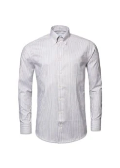 ETON Contemporary - Blue Stripe Wrinkle Free Oxford - Blue Stripe