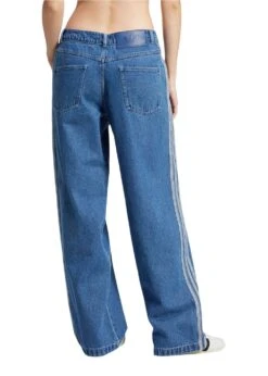 Adidas Originals DENIM 3S PANT - Indigo Denim -Butler Loftet Butik DENIM 3S PANT Indigo Denim Adidas Originals 3