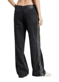 Adidas Originals DENIM 3S PANT - True Black Denim -Butler Loftet Butik DENIM 3S PANT True Black Denim Adidas Originals 5