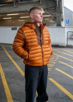 C.P. Company D.D. SHELL GOGGLE DOWN JACKET - Bombay Brown -Butler Loftet Butik D D SHELL GOGGLE DOWN JACKET Bombay Brown C P Company 2