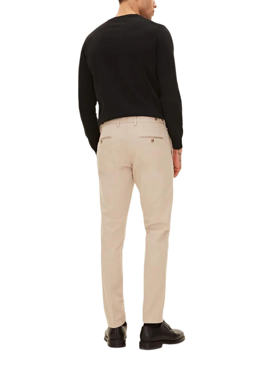 Oscar Jacobson Danwick Trousers - Washed Beige 5 Oscar Jacobson Danwick Trousers - Washed Beige - Billede 3