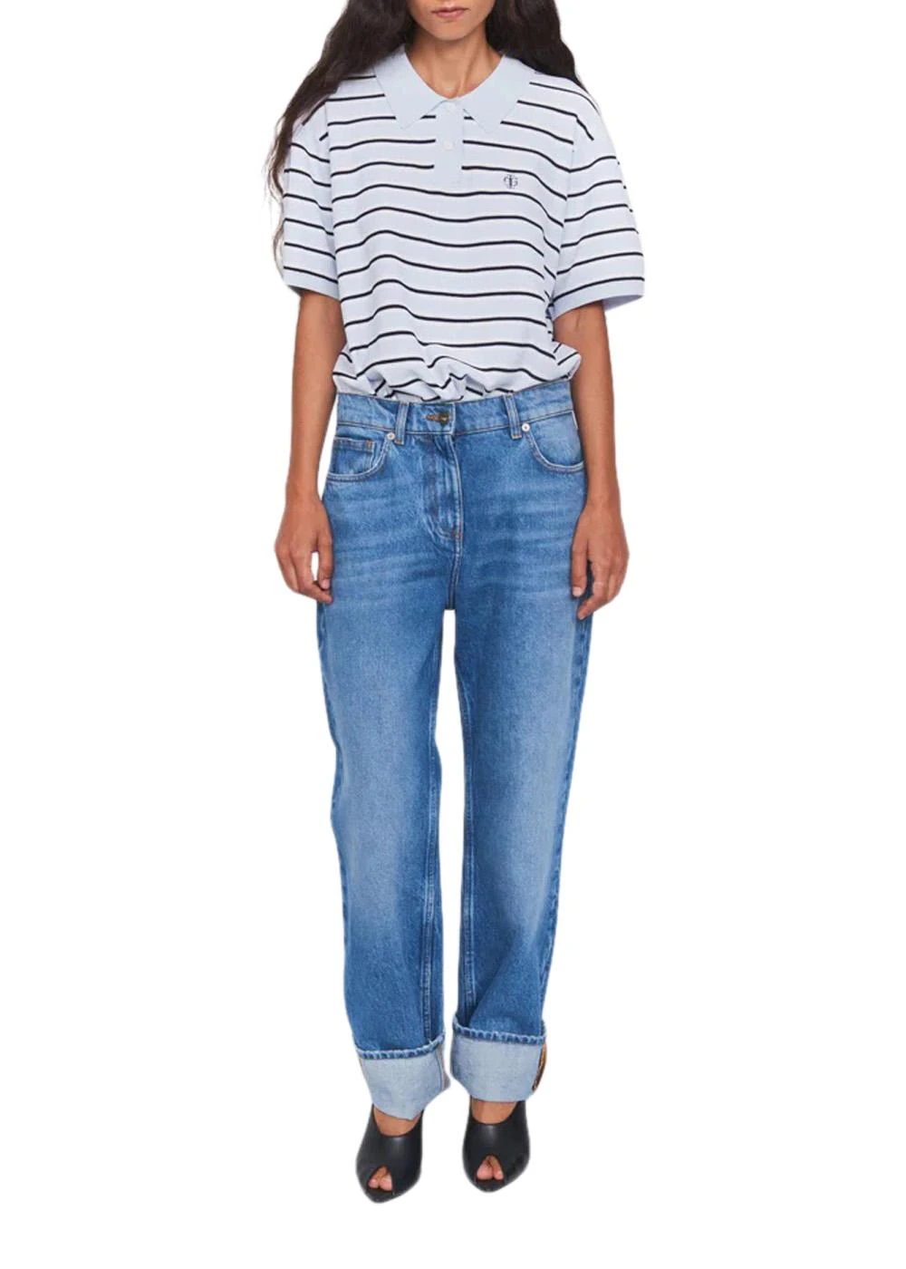 Darcy Distressed Jeans - Washed Blue 3 Darcy Distressed Jeans - Washed Blue