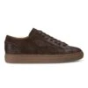 Dark Brown Suede Sneaker - Brown Suede