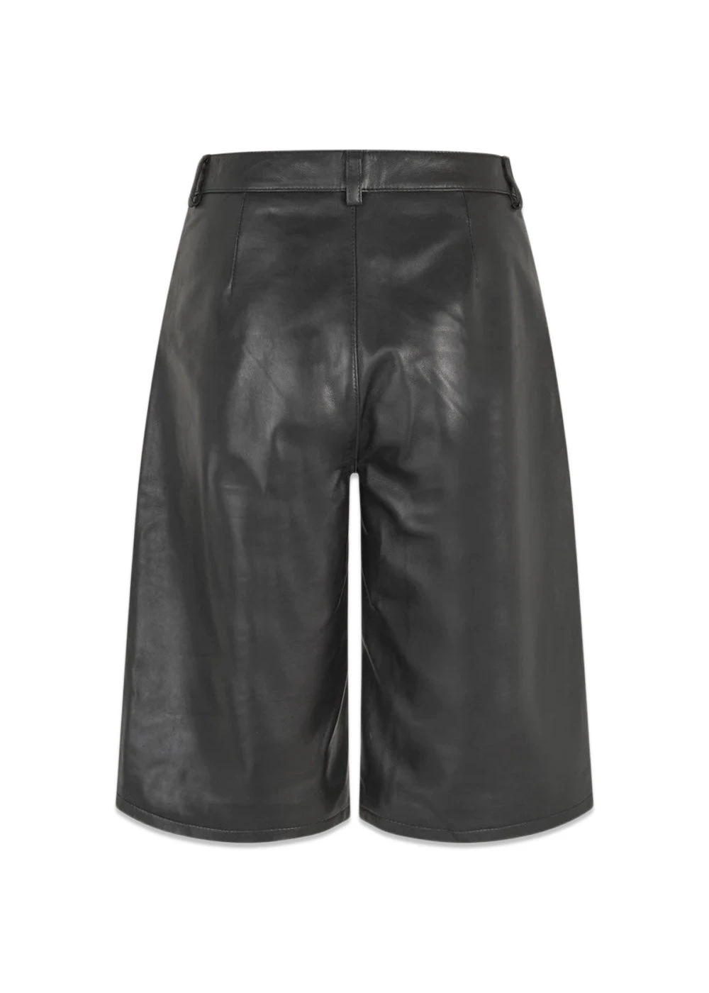 Deep Leather Shorts - Black 5 Deep Leather Shorts - Black - Billede 3
