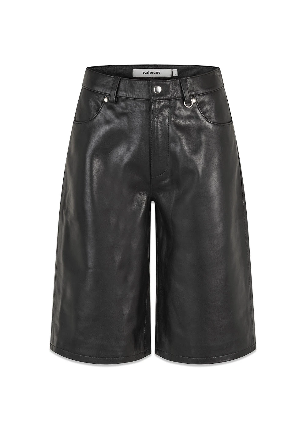 Deep Leather Shorts - Black 3 Deep Leather Shorts - Black