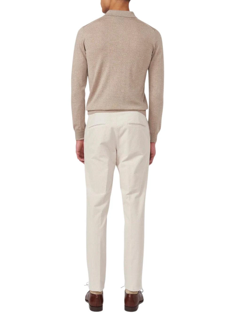 Oscar Jacobson Denz Trousers - Creme White 5 Oscar Jacobson Denz Trousers - Creme White - Billede 3