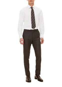 Oscar Jacobson Denz Trousers - Dark Brown