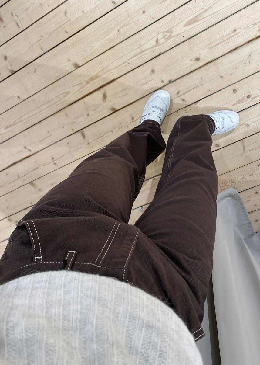 Woodbird Dizzon Craft Pant - Brown 6 Woodbird Dizzon Craft Pant - Brown - Billede 4