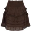 Neo Noir Donna S Voile Skirt - Mocca