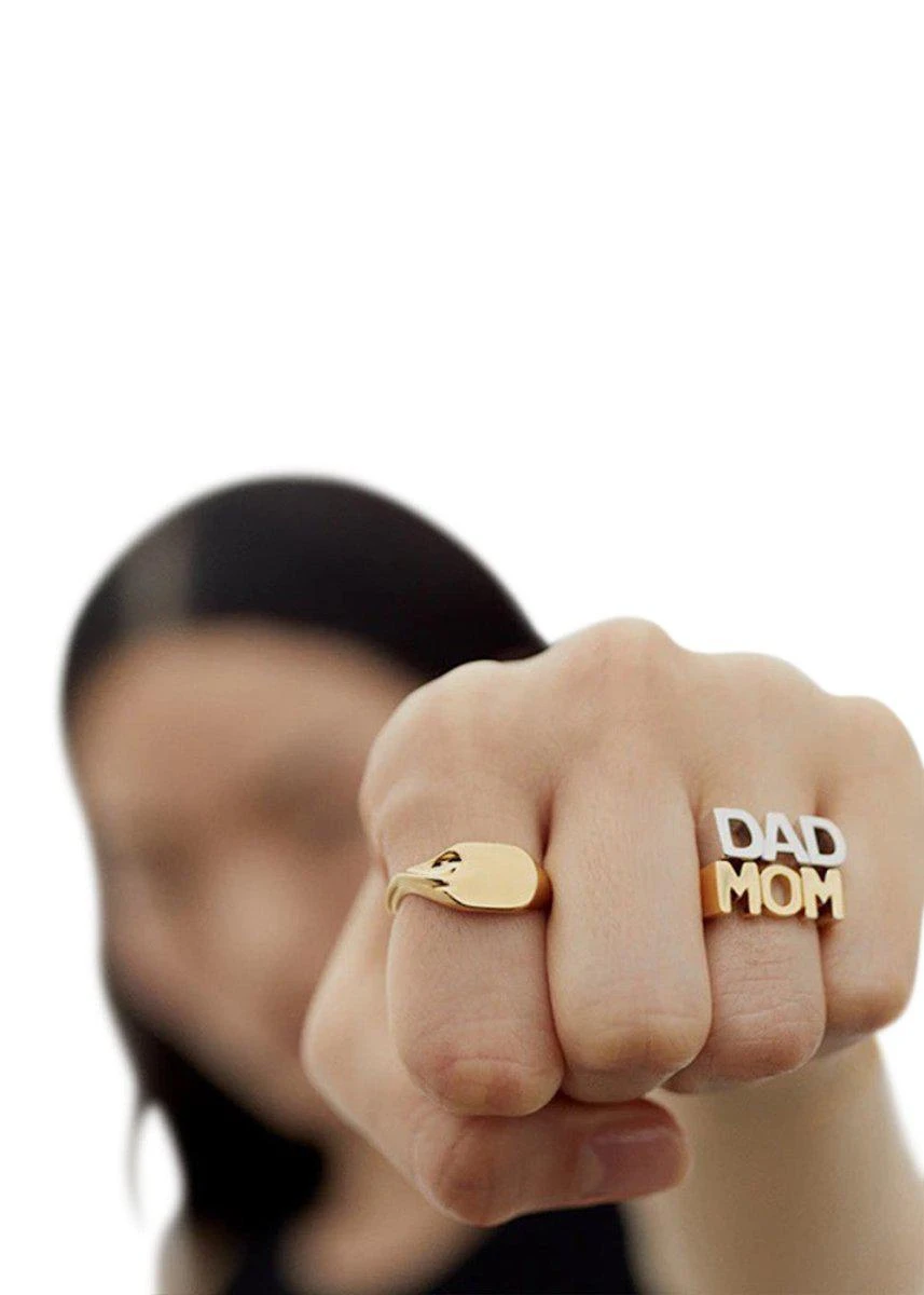 Maria Black Edan Ring - Goldplated 4 Maria Black Edan Ring - Goldplated - Billede 2