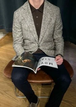 Oscar Jacobson Ego Blazer - Light Beige