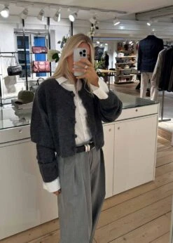 DAY Birger Et Mikkelsen Enzo - Classic Wool Blend - Medium Grey Melange -Butler Loftet Butik Enzo Classic Wool Blend Medium Grey Melange DAY Birger et Mikkelsen 3