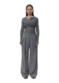 DAY Birger Et Mikkelsen Enzo - Classic Wool Blend - Medium Grey Melange -Butler Loftet Butik Enzo Classic Wool Blend Medium Grey Melange DAY Birger et Mikkelsen 4