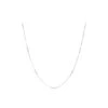 Eva Necklace Adj. 40-45 Cm - Silver 1 Eva Necklace Adj. 40-45 Cm - Silver -Butler Loftet Butik Eva Necklace Adj 40 45 cm Silver Pernille Corydon