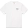 Foret FARM T-SHIRT - White/Navy -Butler Loftet Butik FARM T SHIRT WhiteNavy Foret
