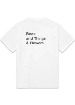 Foret FARM T-SHIRT - White/Navy -Butler Loftet Butik FARM T SHIRT WhiteNavy Foret 2