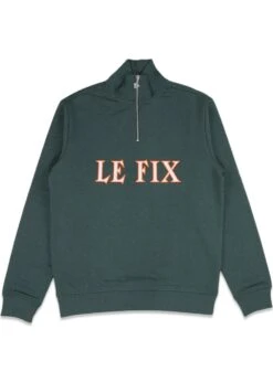 FLET Q-ZIP - Bottle Green