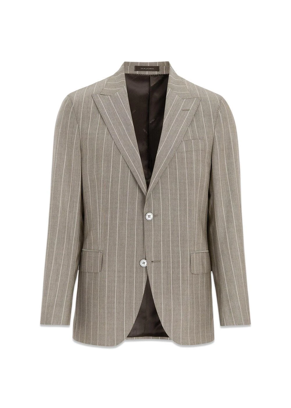 Oscar Jacobson Faron Blazer - Suede Brown 3 Oscar Jacobson Faron Blazer - Suede Brown