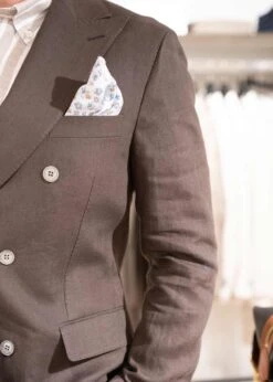 Oscar Jacobson Farris Blazer - Brown Elk 8 Oscar Jacobson Farris Blazer - Brown Elk -Butler Loftet Butik Farris Blazer Brown Elk Oscar Jacobson 3