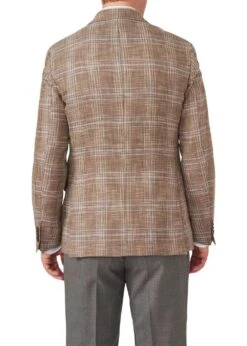 Oscar Jacobson Ferry Soft Blazer - Rough Beige -Butler Loftet Butik Ferry Soft Blazer Rough Beige Oscar Jacobson 4