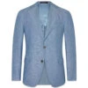 Oscar Jacobson Ferry Soft Blazer - Smog Blue -Butler Loftet Butik Ferry Soft Blazer Smog Blue Oscar Jacobson