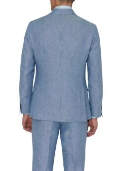 Oscar Jacobson Ferry Soft Blazer - Smog Blue -Butler Loftet Butik Ferry Soft Blazer Smog Blue Oscar Jacobson 4