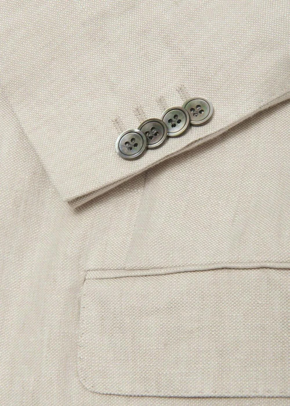 Oscar Jacobson Ferry Soft Blazer - White Grass 5 Oscar Jacobson Ferry Soft Blazer - White Grass - Billede 3