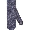 ETON Floral Silk Tie - Blue -Butler Loftet Butik Floral Silk Tie Blue Eton