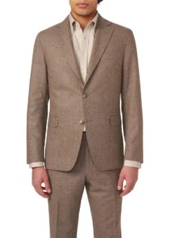 Oscar Jacobson Fogerty Blazer - Dark Beige -Butler Loftet Butik Fogerty Blazer Dark Beige Oscar Jacobson 4