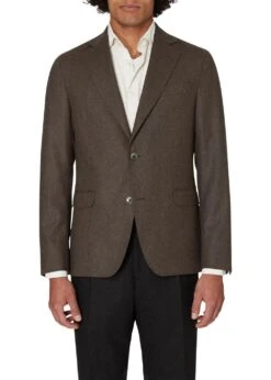 Oscar Jacobson Fogerty Blazer - Husk Brown -Butler Loftet Butik Fogerty Blazer Husk Brown Oscar Jacobson 4