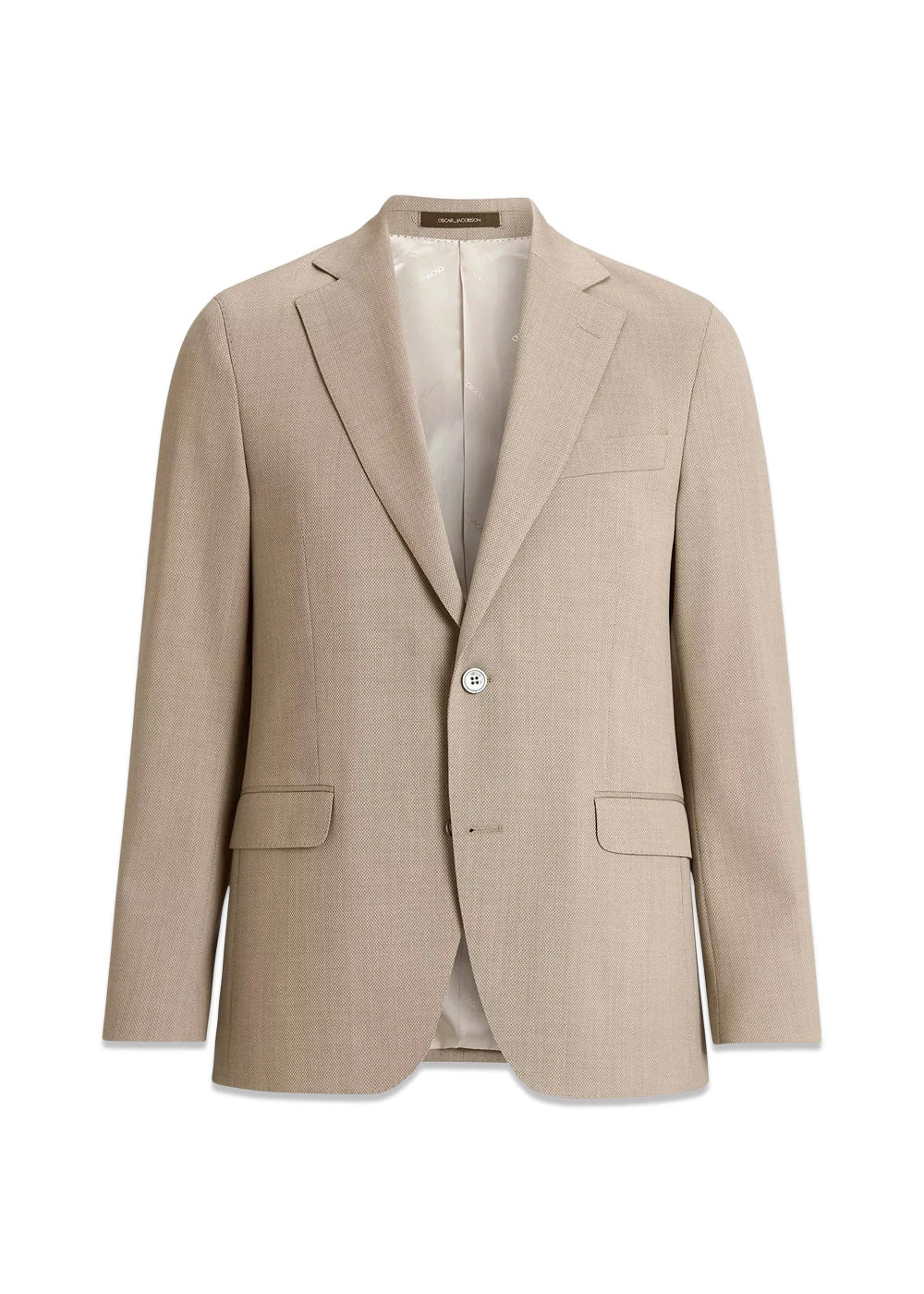 Oscar Jacobson Fogerty Blazer - Nubuck Beige 3 Oscar Jacobson Fogerty Blazer - Nubuck Beige
