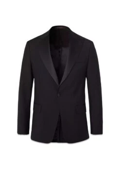 Oscar Jacobson Frampton Tux Blazer - Black
