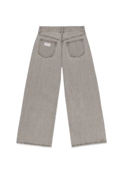 Ganni Future Denim Wide Jeans - Gray Quill -Butler Loftet Butik Future Denim Wide Jeans Gray Quill Ganni 4