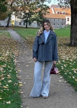 Ganni Future Denim Wide Jeans - Gray Quill -Butler Loftet Butik Future Denim Wide Jeans Gray Quill Ganni 6