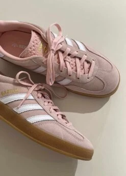 Adidas Originals GAZELLE INDOOR W - Sandy Pink -Butler Loftet Butik GAZELLE INDOOR W Sandy Pink Adidas Originals 5