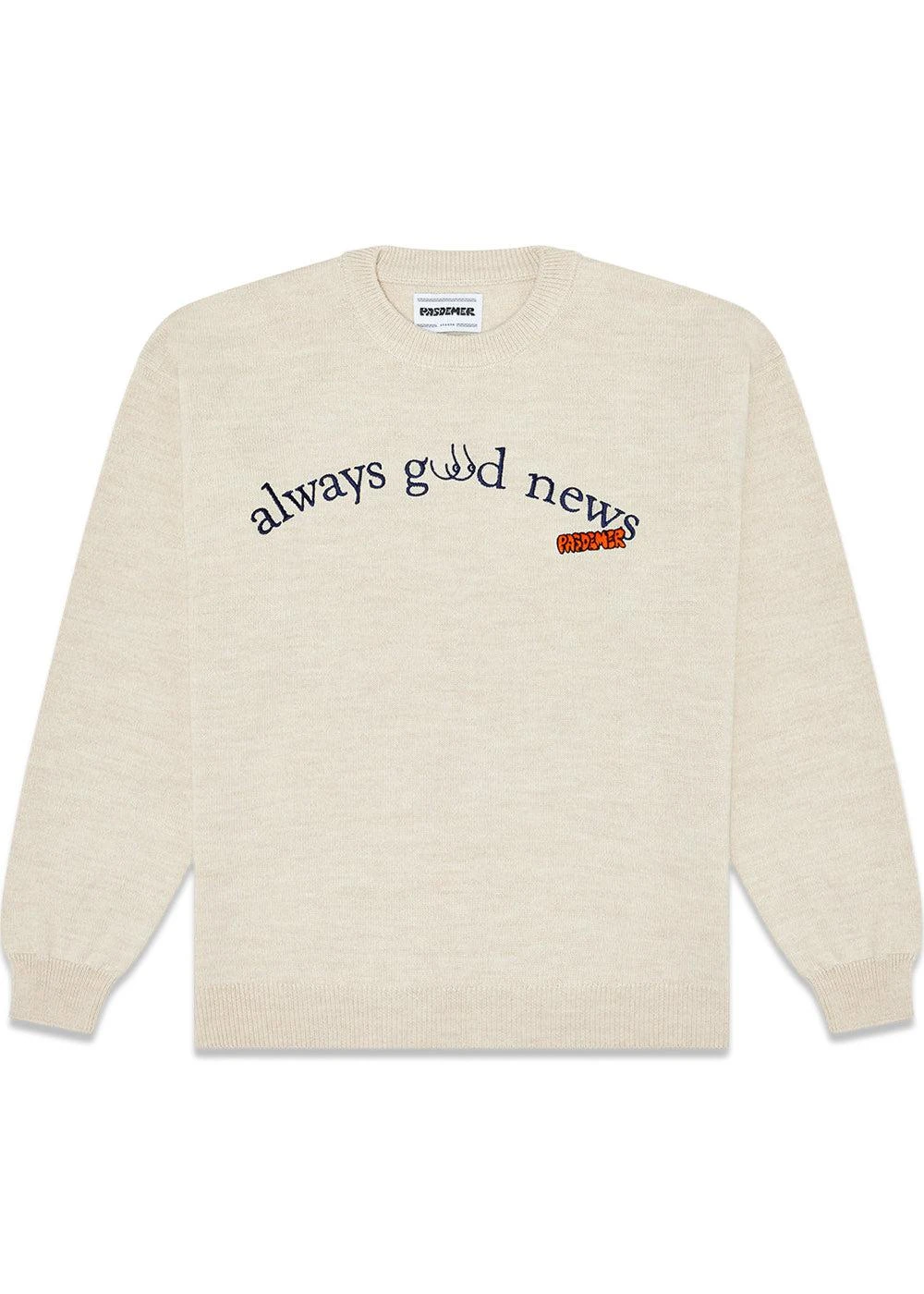 GOOD NEWS JUMPER - Natural 3 GOOD NEWS JUMPER - Natural