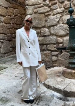 Modström Gale Pants - Soft White -Butler Loftet Butik Gale pants Soft White Modstrom 5