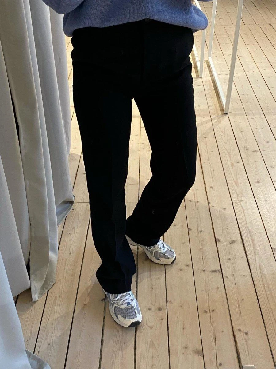 Modström Gale Straight Pants - Black 4 Modström Gale Straight Pants - Black - Billede 2