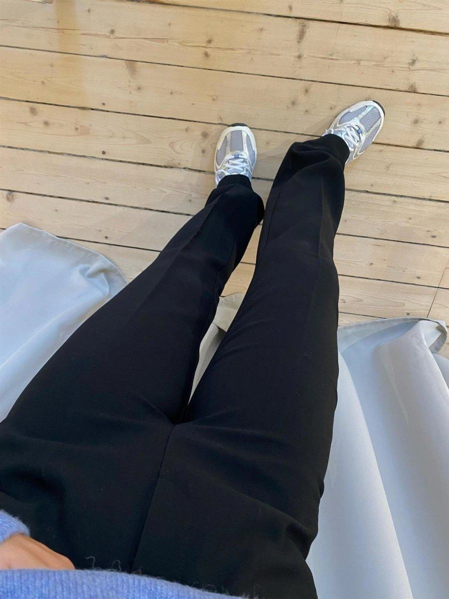 Modström Gale Straight Pants - Black 6 Modström Gale Straight Pants - Black - Billede 4