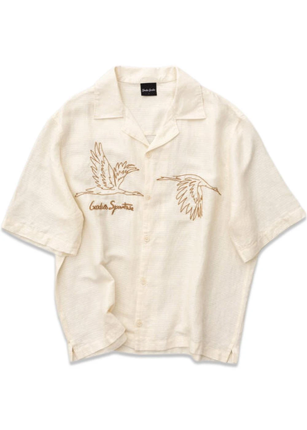 Goose Cotton Linen Lyocell Shirt - Beige 3 Goose Cotton Linen Lyocell Shirt - Beige