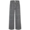 Mads Nørgaard Grey Stripe Denim Krauer Jeans - Grey Stripe