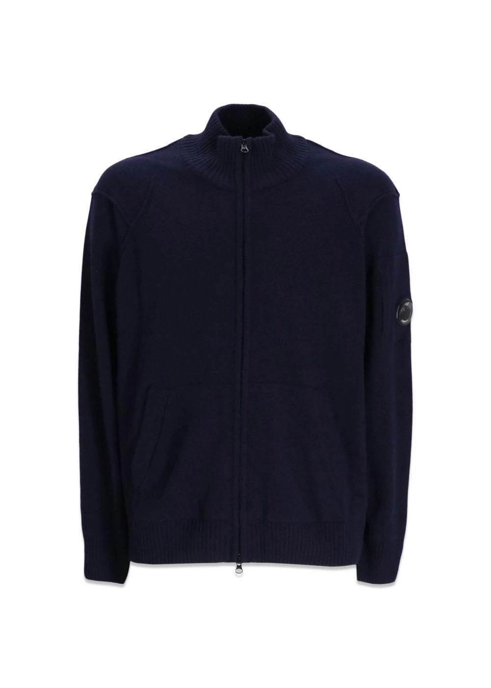 C.P. Company HALF ZIP KNIT - Total Eclipse 3 C.P. Company HALF ZIP KNIT - Total Eclipse