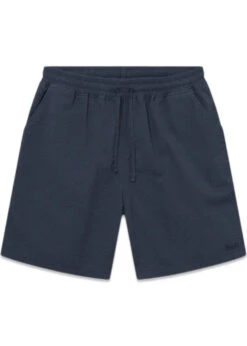 Foret HUSH SEERSUCKER SHORTS - Navy
