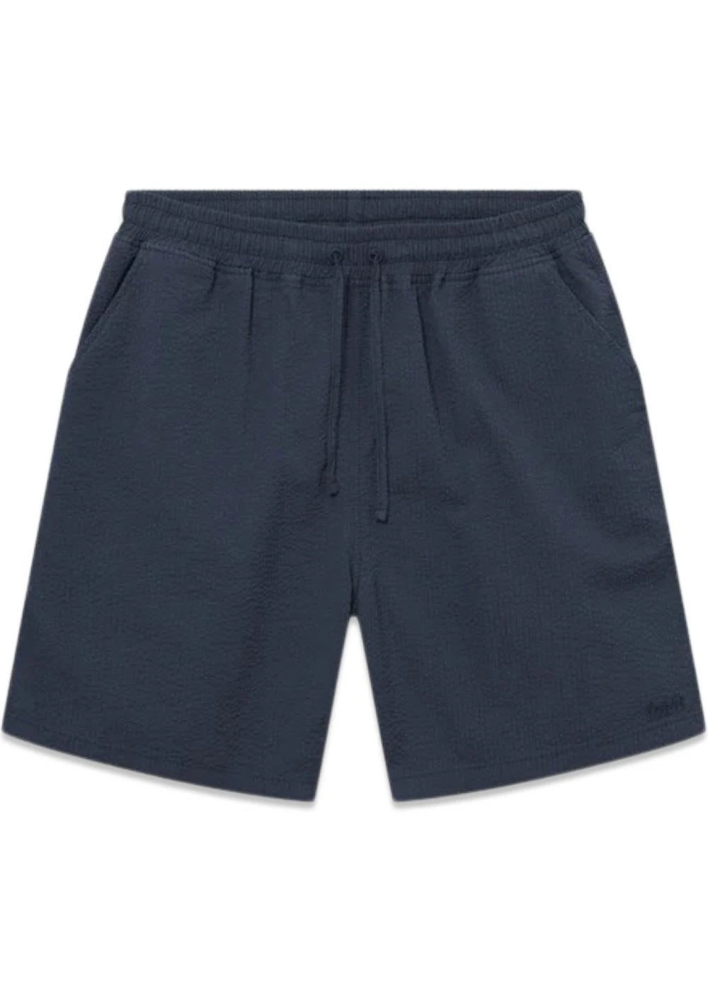 Foret HUSH SEERSUCKER SHORTS - Navy 3 Foret HUSH SEERSUCKER SHORTS - Navy