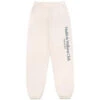 H&W Crest Sweatpant - Cream 2 H&W Crest Sweatpant - Cream -Butler Loftet Butik HW Crest Sweatpant Cream Sporty Rich