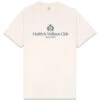 H&W Crest T-Shirt - Cream 2 H&W Crest T-Shirt - Cream -Butler Loftet Butik HW Crest T Shirt Cream Sporty Rich
