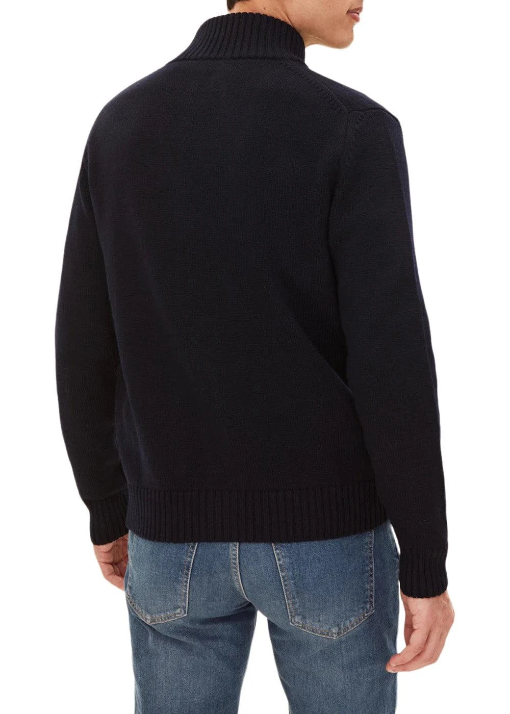 Oscar Jacobson Hamilton Cardigan - Navy 5 Oscar Jacobson Hamilton Cardigan - Navy - Billede 3