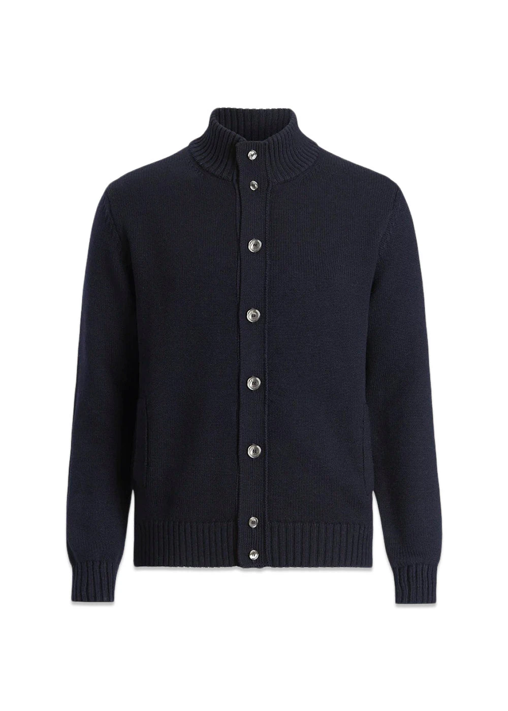 Oscar Jacobson Hamilton Cardigan - Navy 3 Oscar Jacobson Hamilton Cardigan - Navy