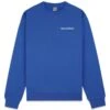 Health Is Wealth Crewneck - Paris Blue